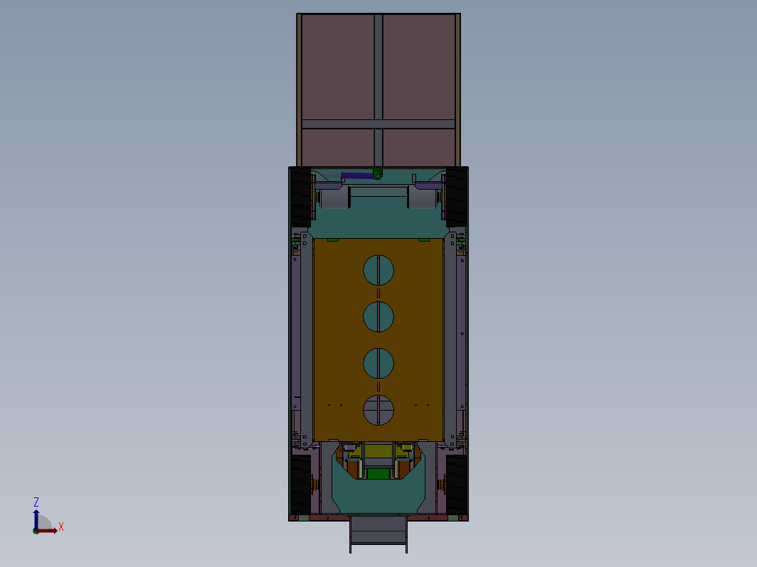 12M移动式升降机3D