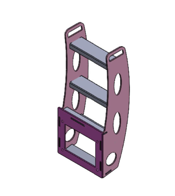 12M移动式升降机3D