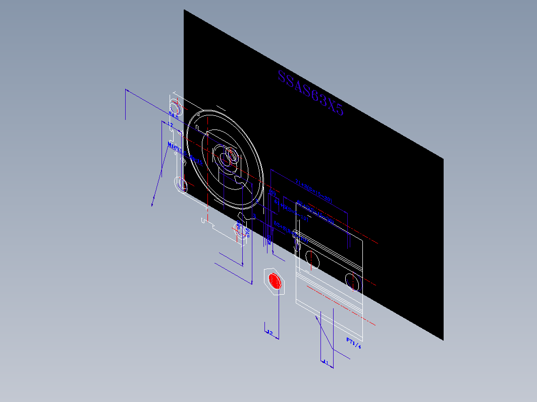 SDA气缸 83-SSA-63-SN