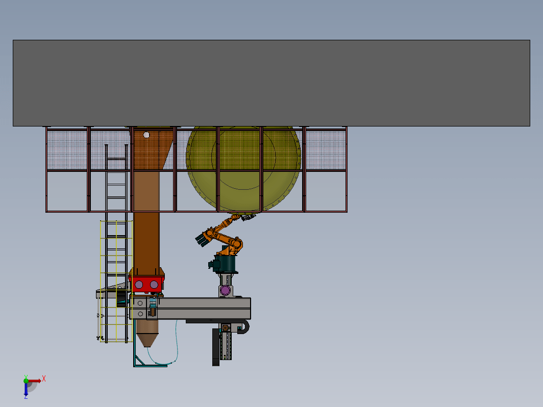 筒体环缝机器人自动焊接工作站