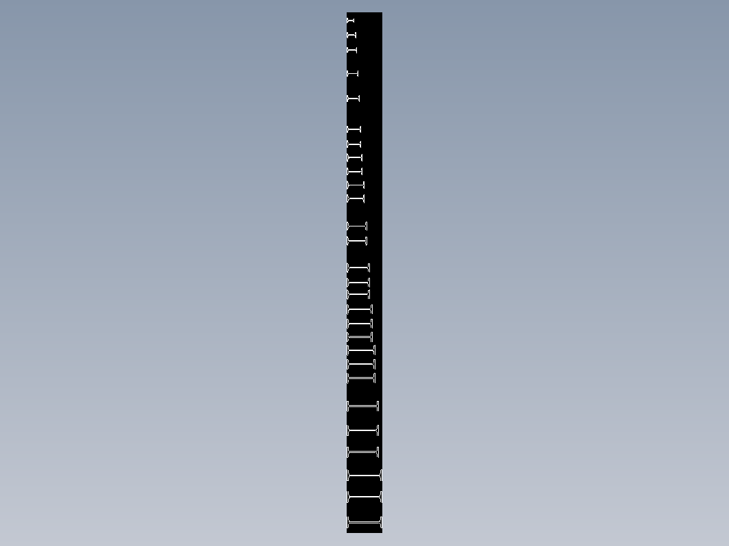 工字钢截面图及规格表