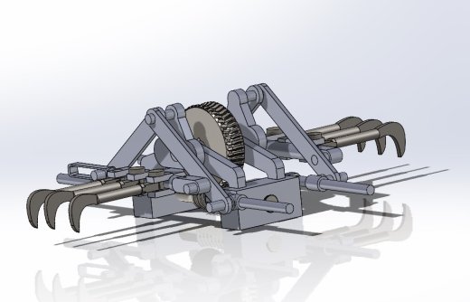 机械划桨机构 Mechanical Paddle Boat