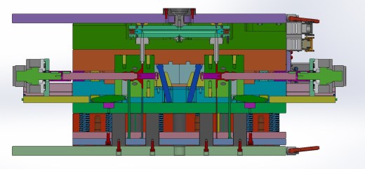 Montagem塑料注塑模具缩略图