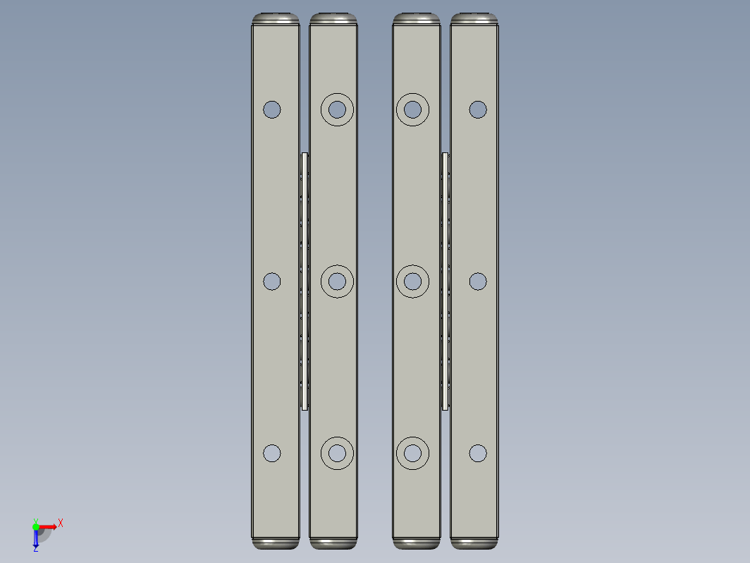 带交叉滚子 d6mm 和行程 150mm 的线性导轨