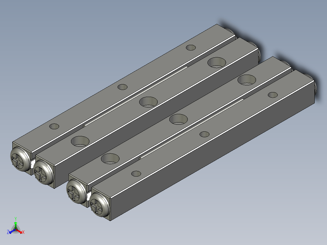 带交叉滚子 d6mm 和行程 150mm 的线性导轨