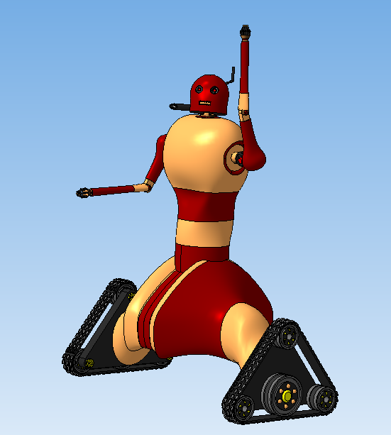 toy-robot履带机器人玩具