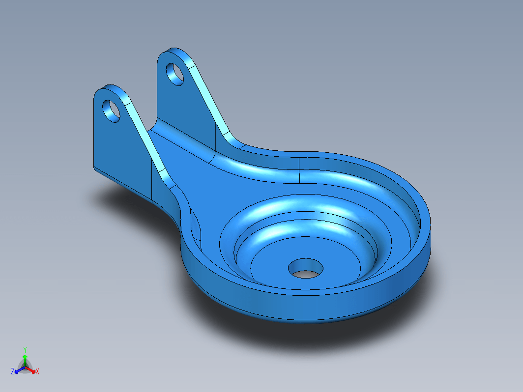 Autodesk Inventor 零件支架