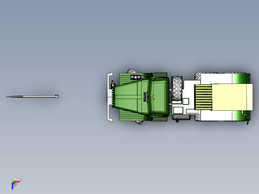 苏BM-21式火箭炮模型