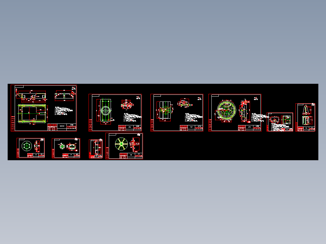 m8230外径磨床图纸