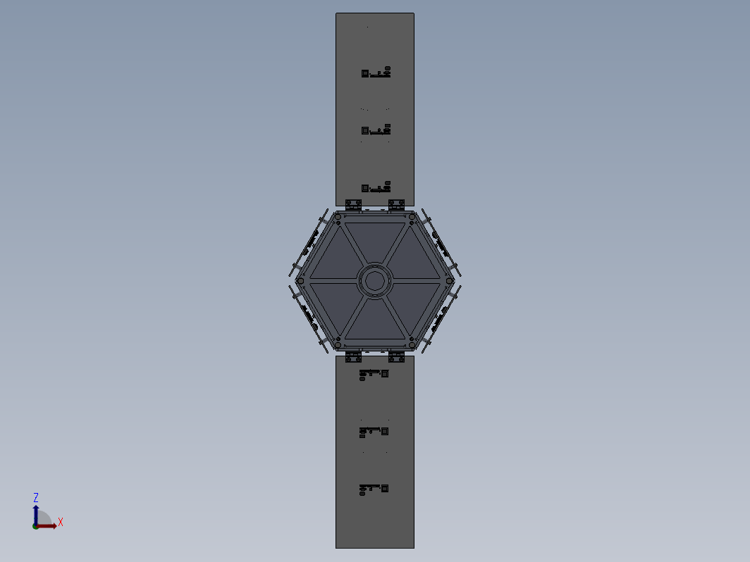 3U六边形卫星模型