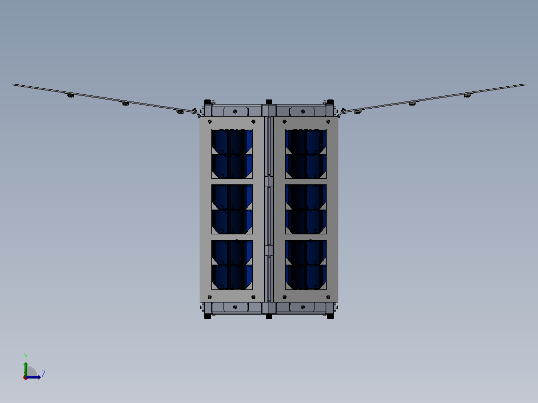 3U六边形卫星模型