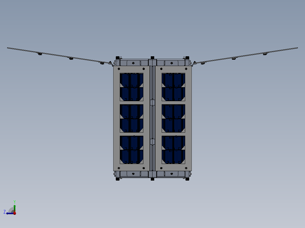 3U六边形卫星模型