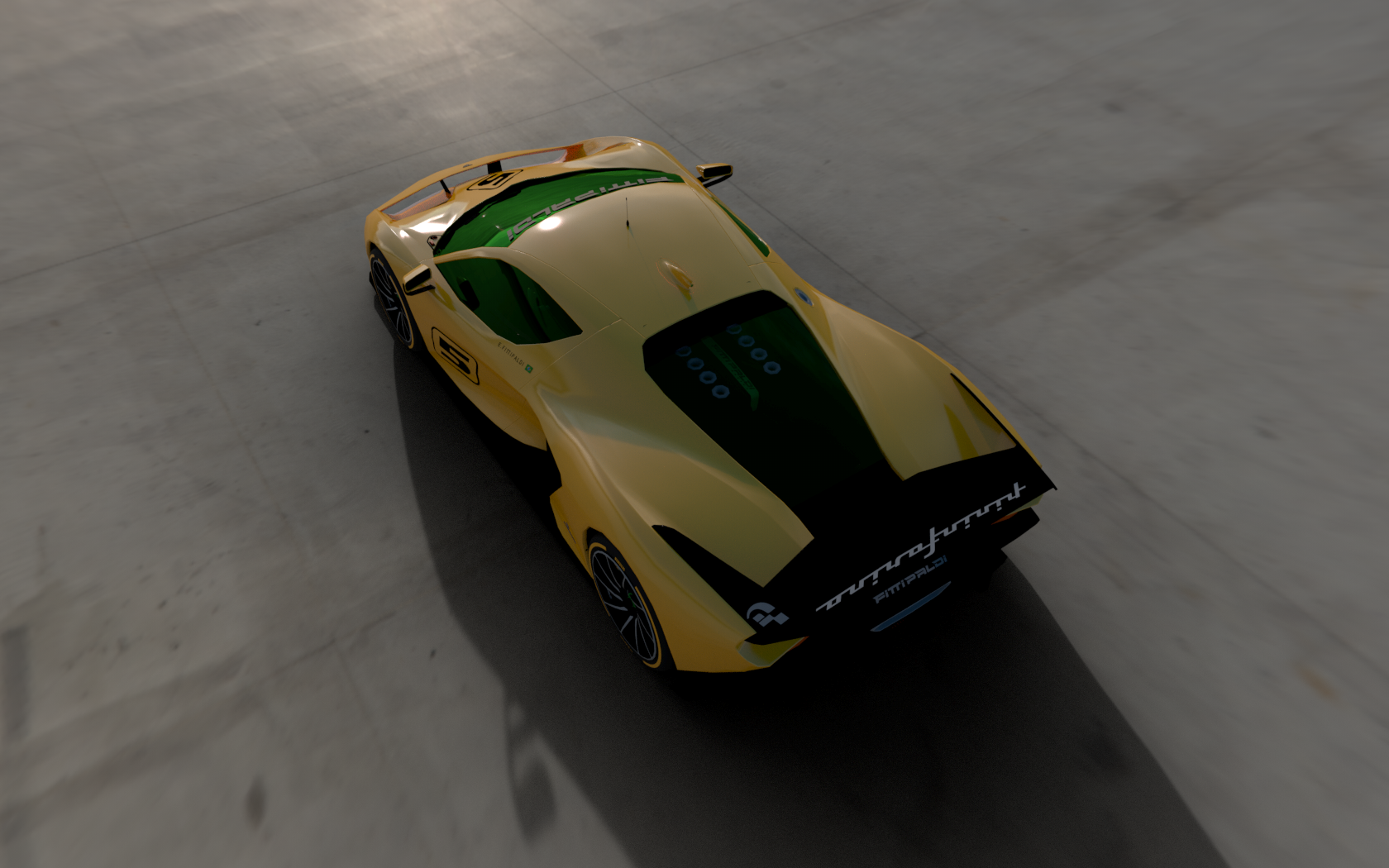 FITTIPALDI EF7 VISIONGT跑车