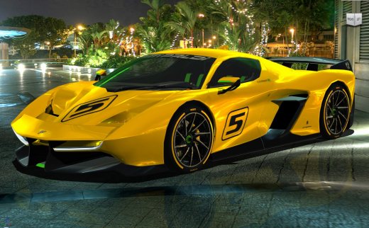 FITTIPALDI EF7 VISIONGT跑车缩略图