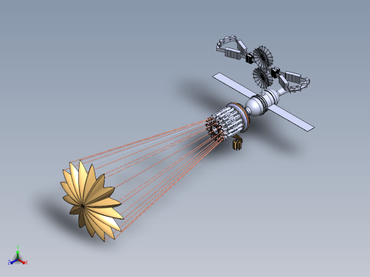离子太空帆 space sail ion缩略图