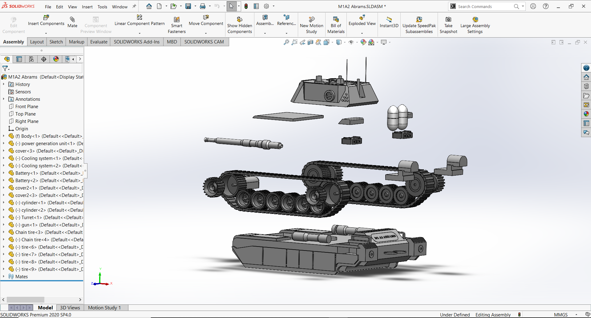 M1A2 Abrams主战坦克