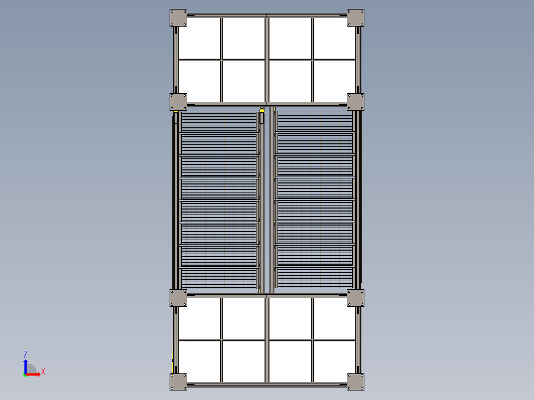 Escalera estructural三层工业梯结构