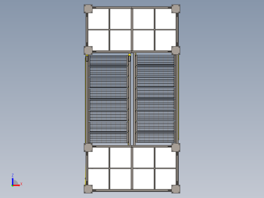 Escalera estructural三层工业梯结构缩略图