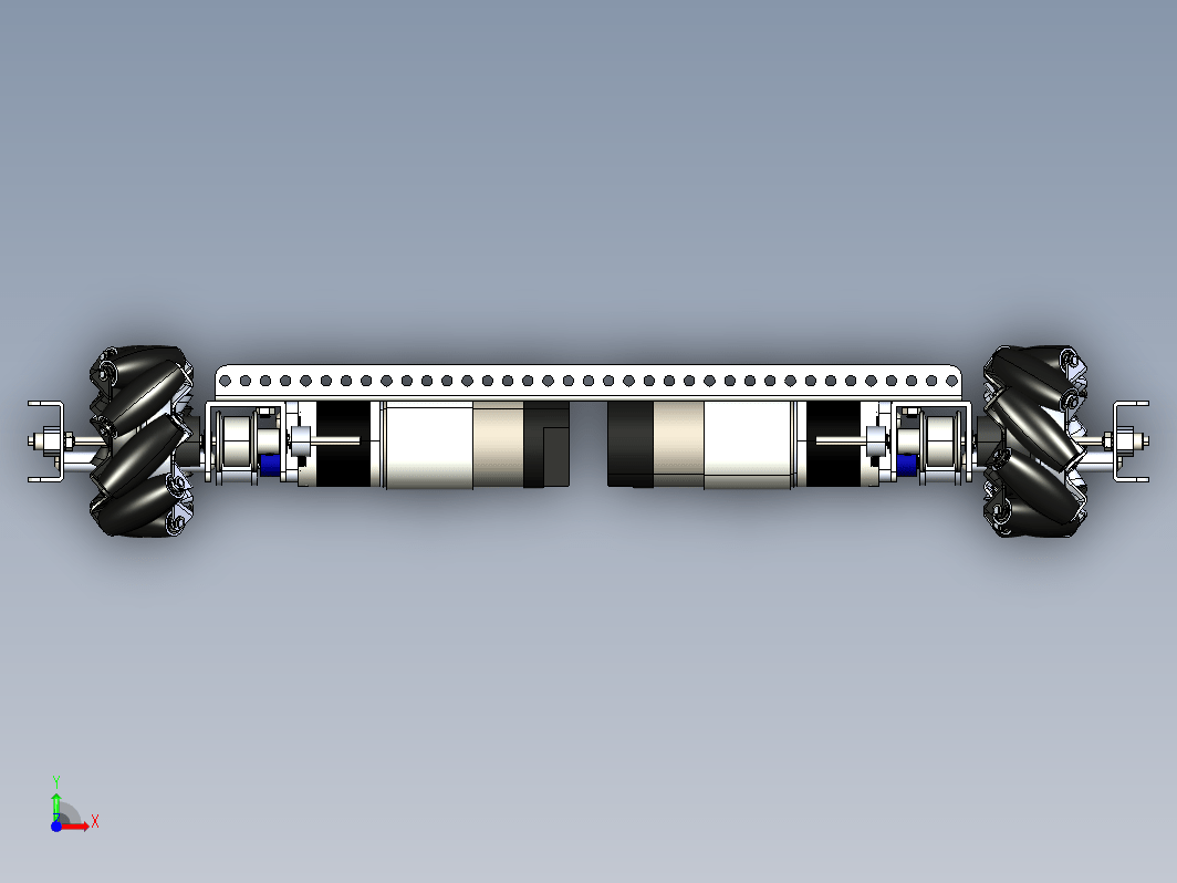 麦克纳姆轮底盘 20cc EDGE 540T