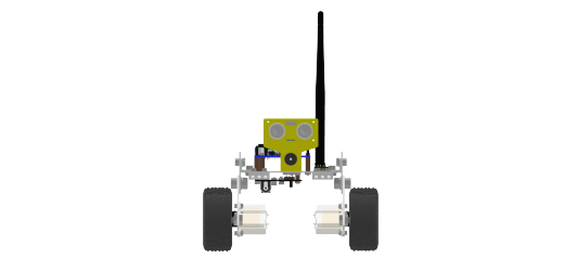带Arduino和蓝牙模块的六轮小车缩略图
