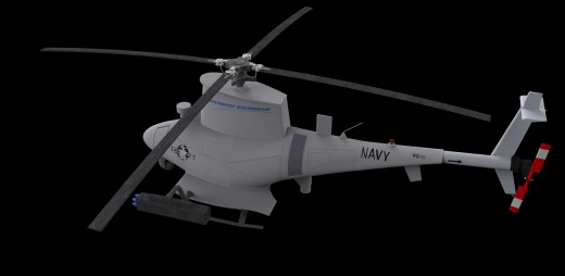 MQ-8B火力侦察兵垂直起飞和着陆战术无人直升机图纸缩略图
