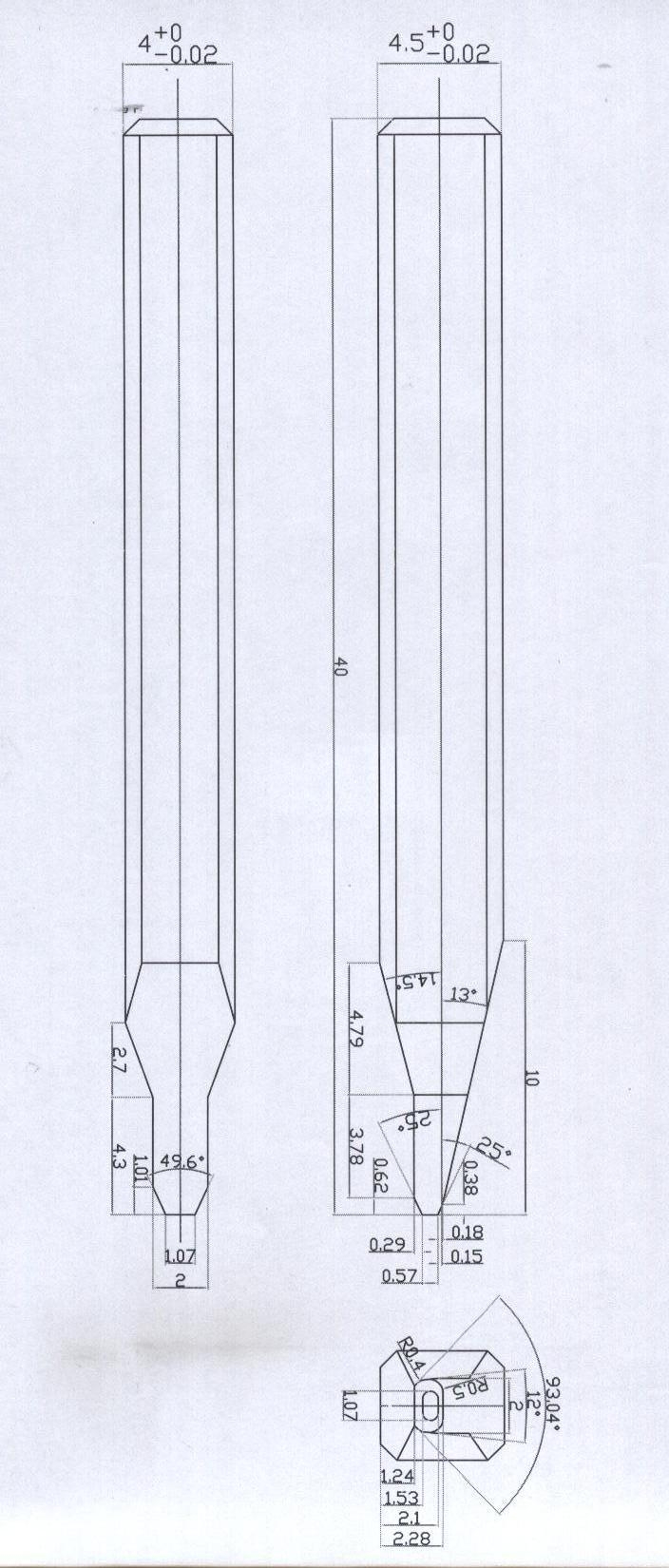 全自动金属Y牙拉链机器  全套2D图纸