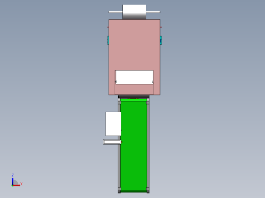 吸塑件自动堆叠机3D模型图纸 SOLIDWORKS设计缩略图