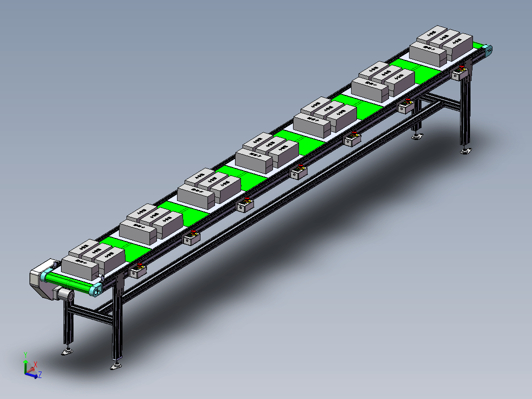 B78-皮带线3D