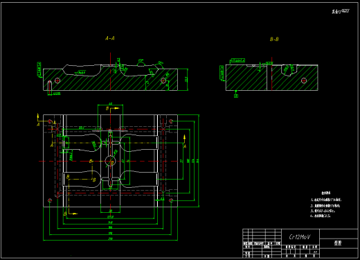 迷你订书机外壳注塑模具设计三维UG12.0带参+CAD+说明书缩略图
