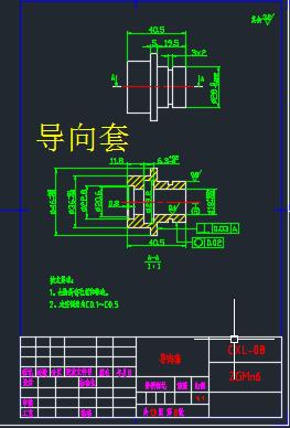 拉杆式液压缸设计+CAD+说明书