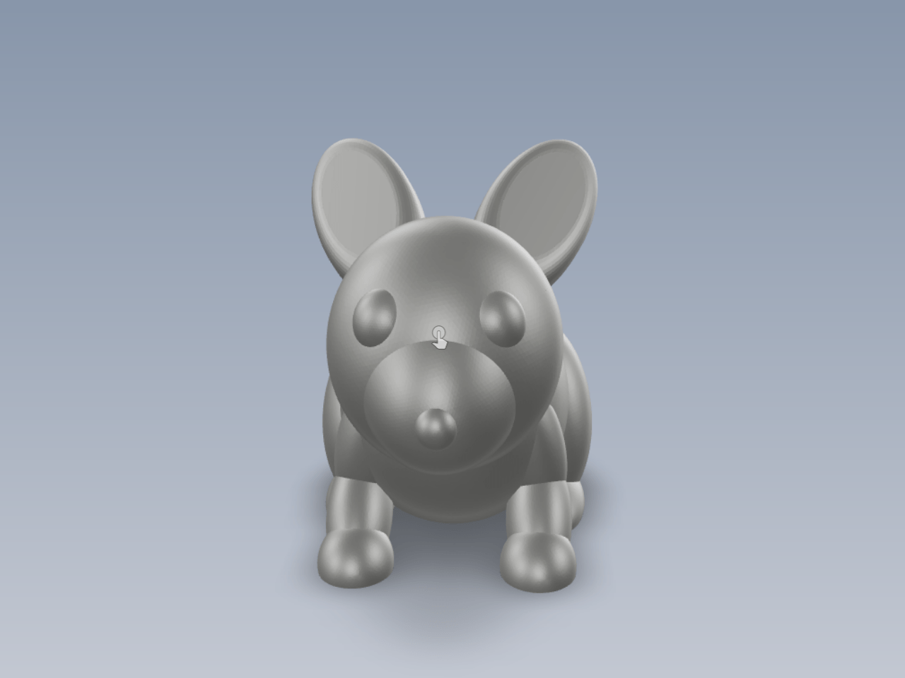 可爱小兔3D打印