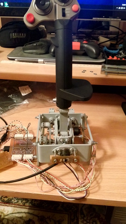 飞行模拟器机械操纵杆缩略图