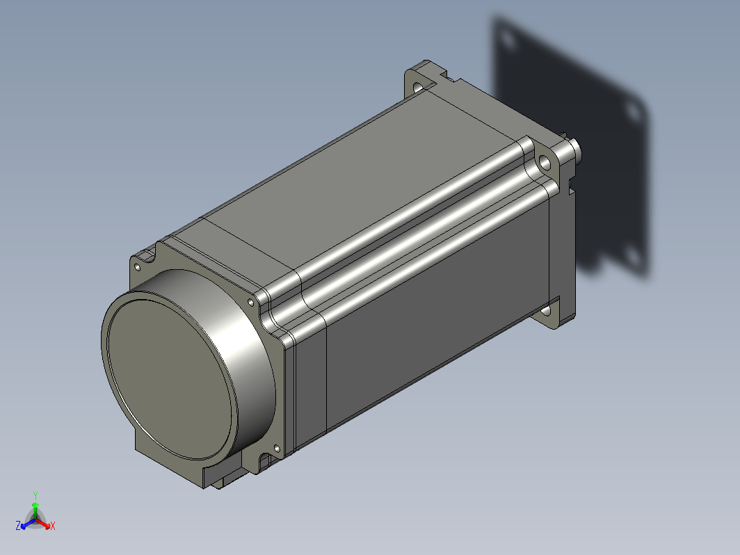 YK286EC156M1  86mm两相闭环步进电机（3D）