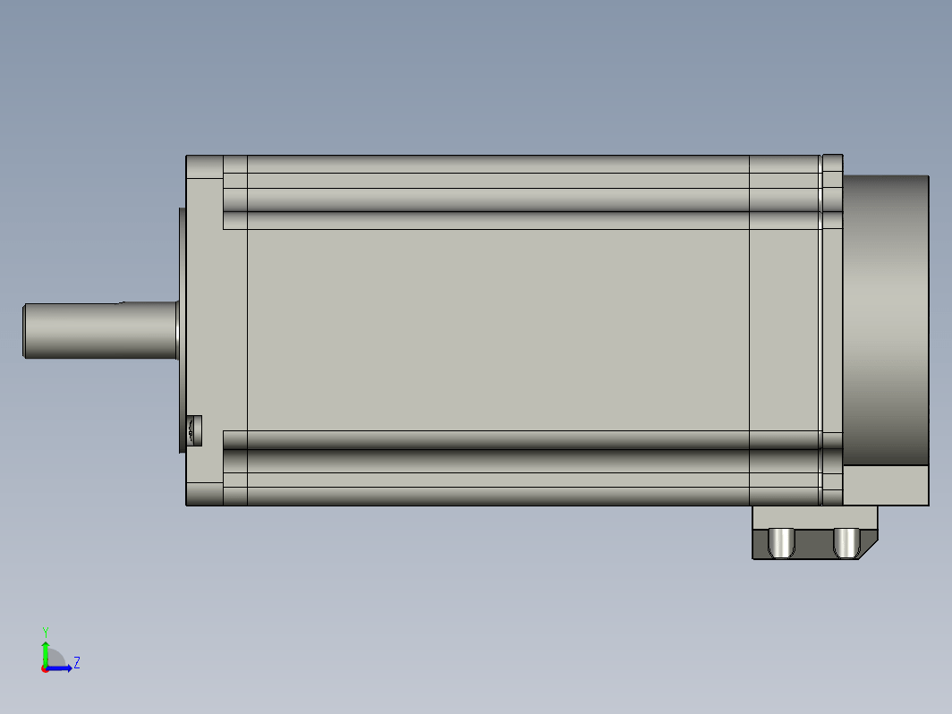 YK286EC156M1  86mm两相闭环步进电机（3D）