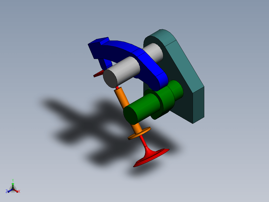 阀门凸轮机构仿真设计