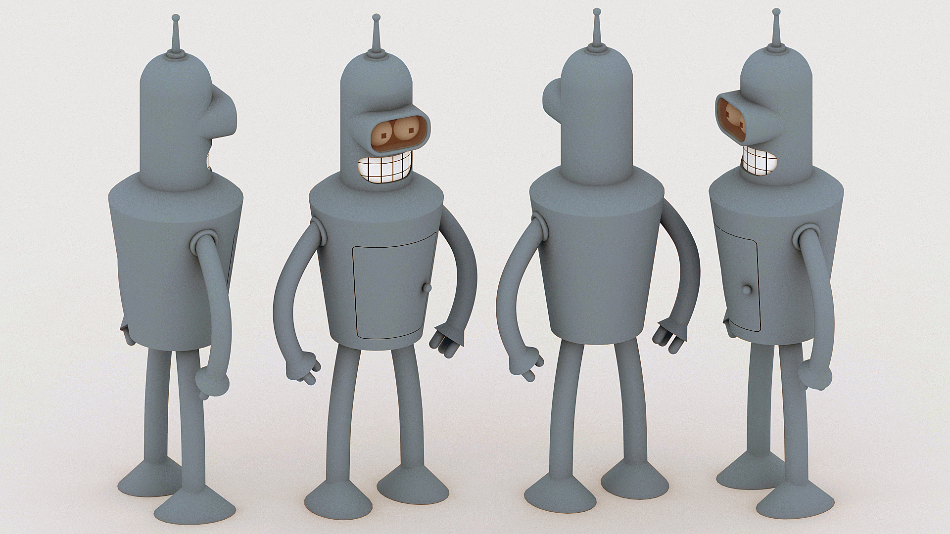 卡通机器人 Bender