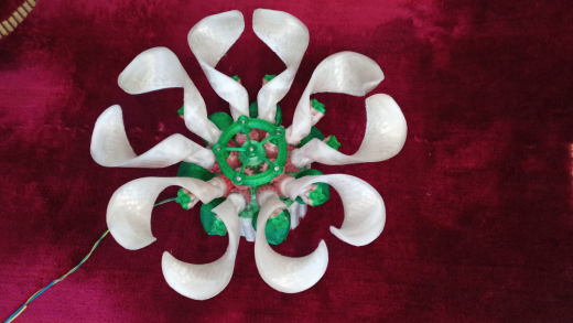 旋转机械花3D打印图缩略图