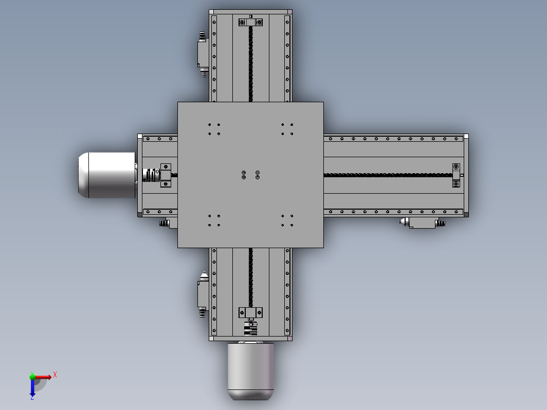 数控工作台三维造型设计及关键零部件工艺设计三维SW2011带参+CAD+说明书