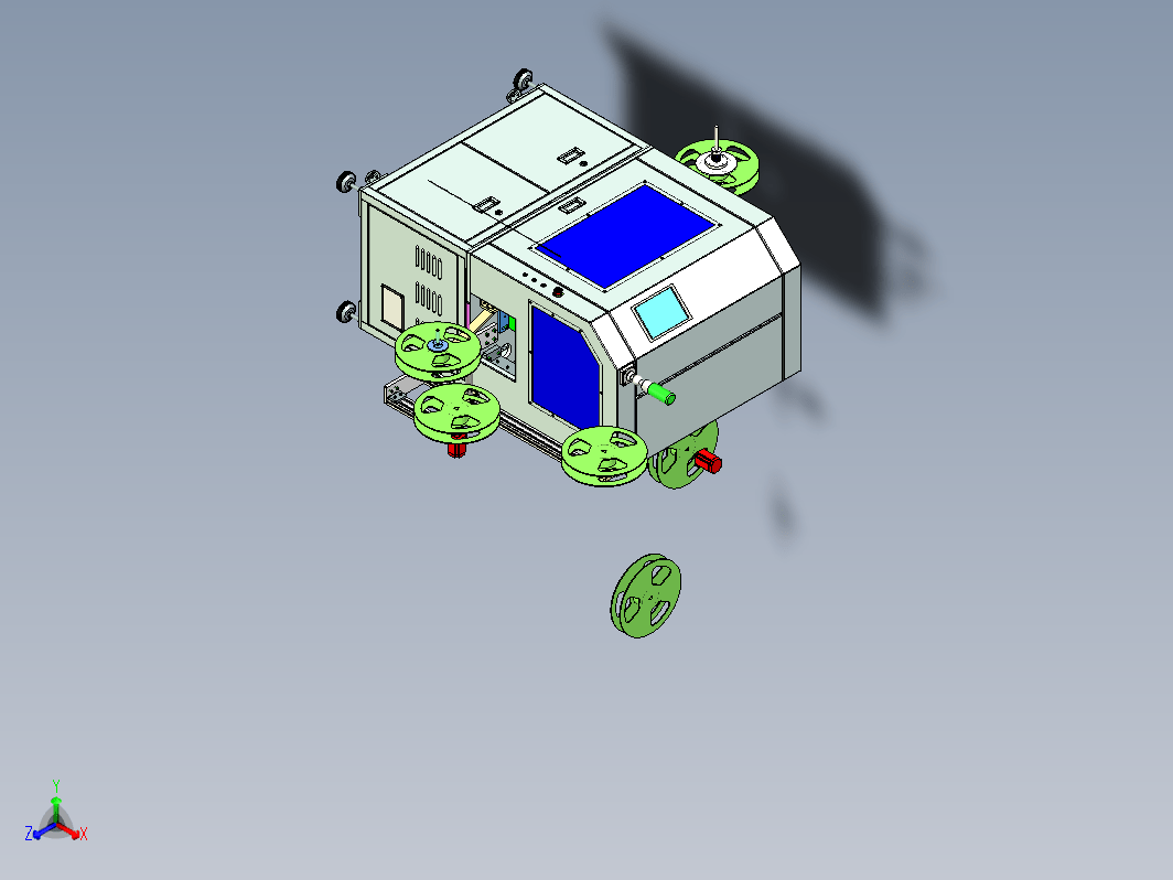 3C行业最新全自动裁切包装机