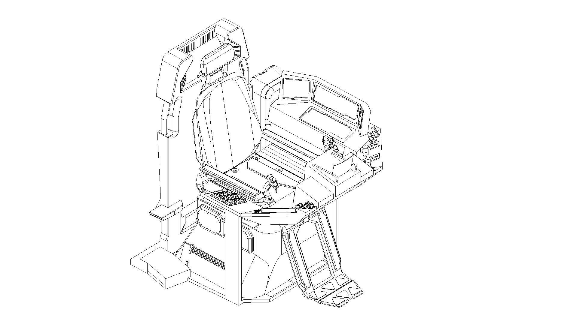 科幻驾驶舱 Cockpit