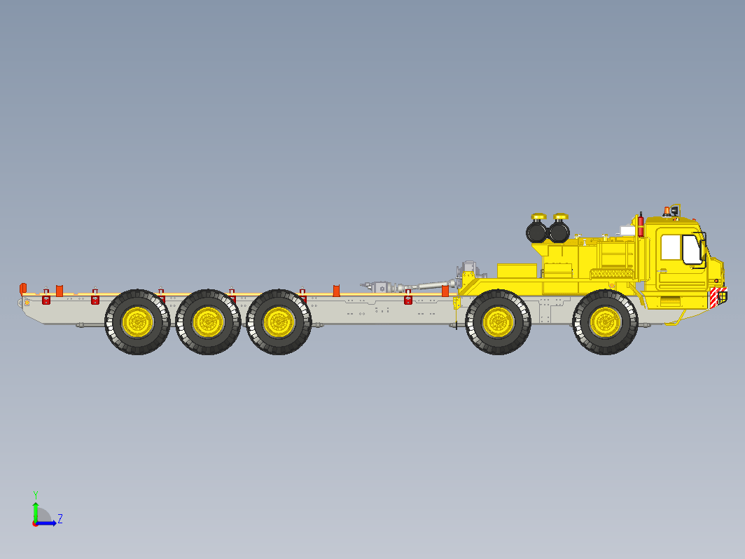 BAZ-69096越野牵引车