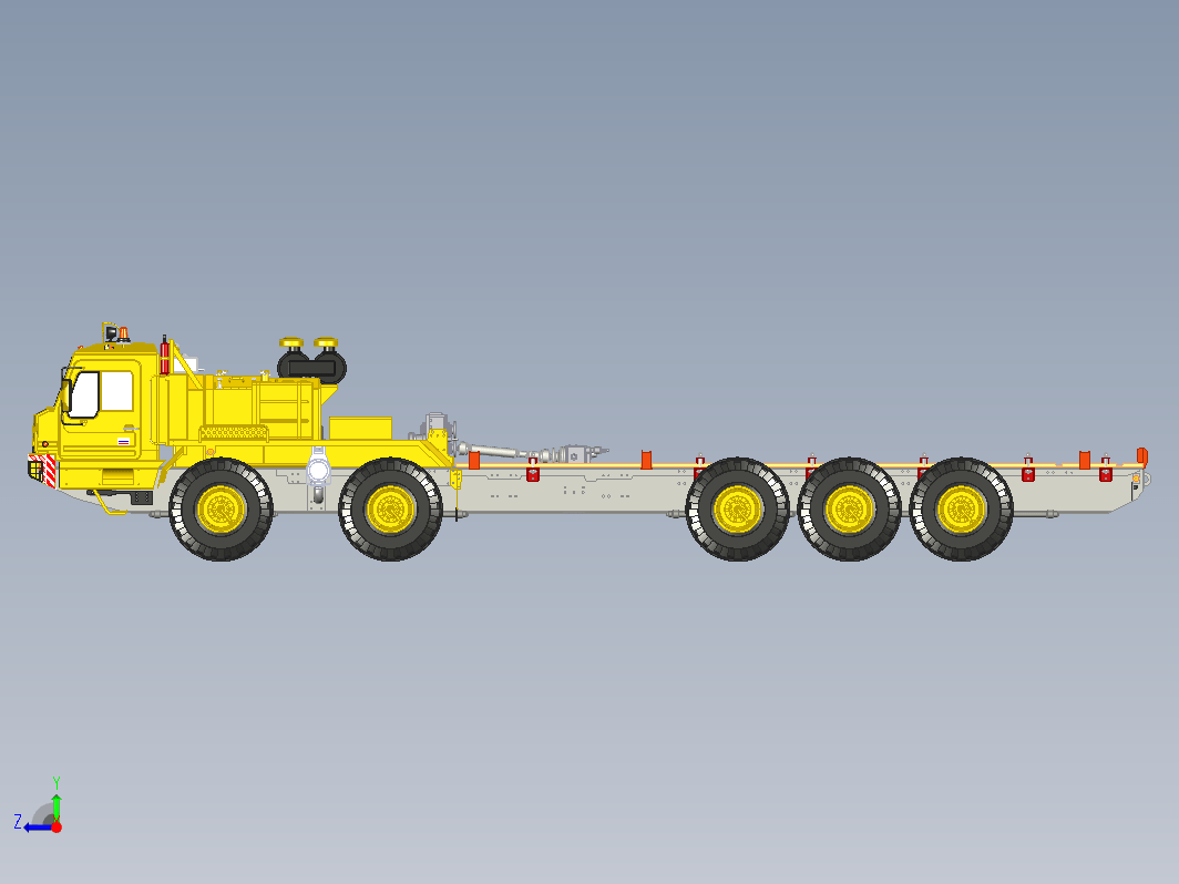 BAZ-69096越野牵引车