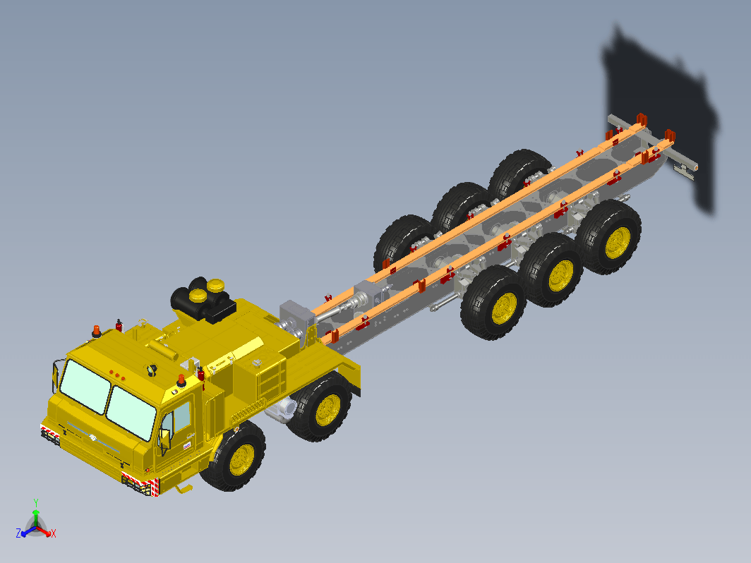 BAZ-69096越野牵引车