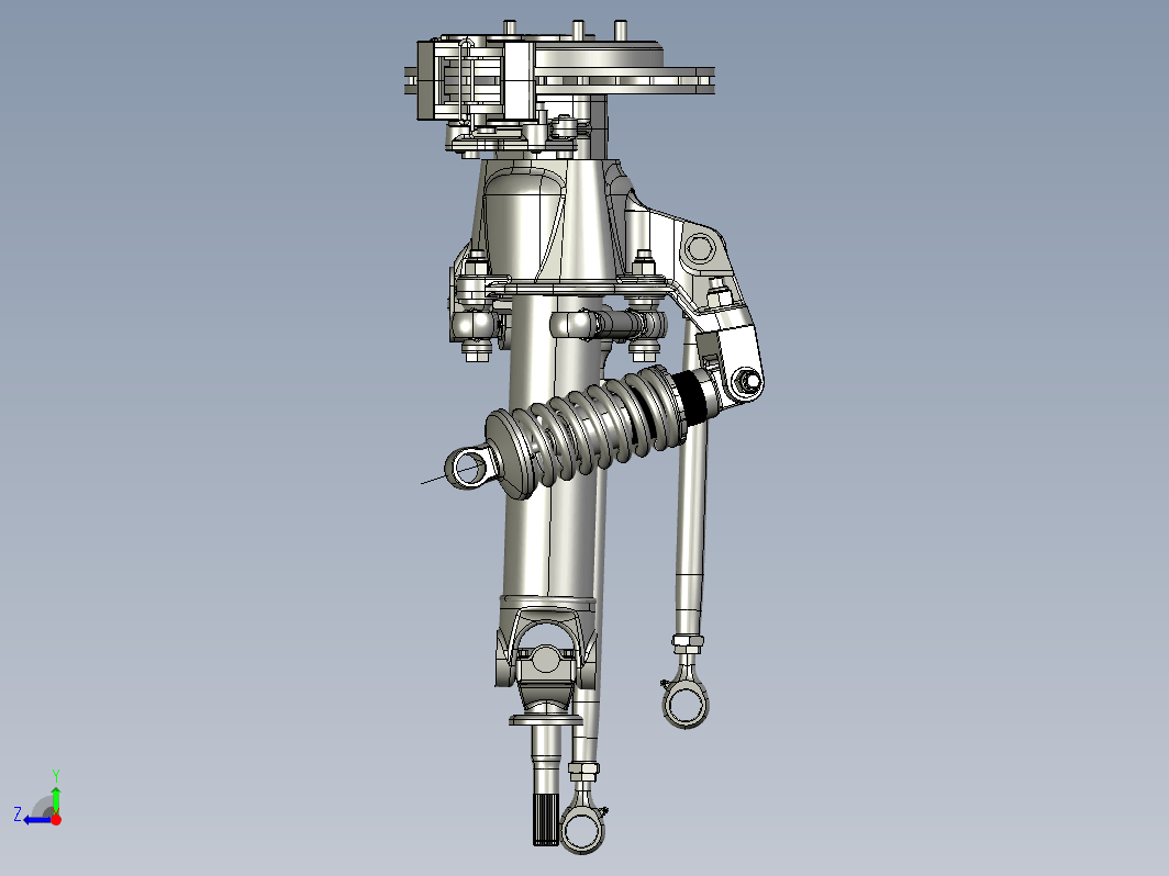 后悬架结构 C5 Corvette Rear Suspension