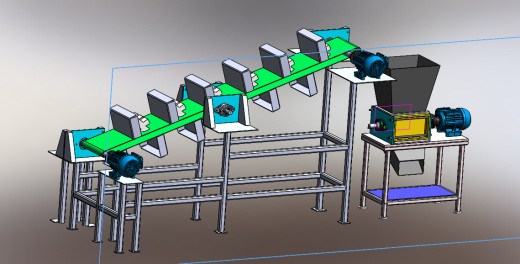 切碎机3D缩略图