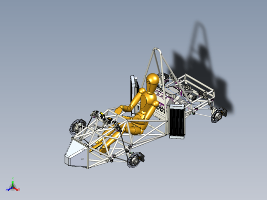 FSAE赛车底盘草图Rev2缩略图