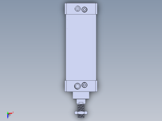 80X150mm双作用气缸缩略图