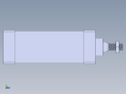 80X150mm双作用气缸缩略图
