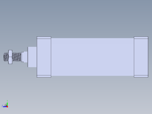 80X150mm双作用气缸缩略图