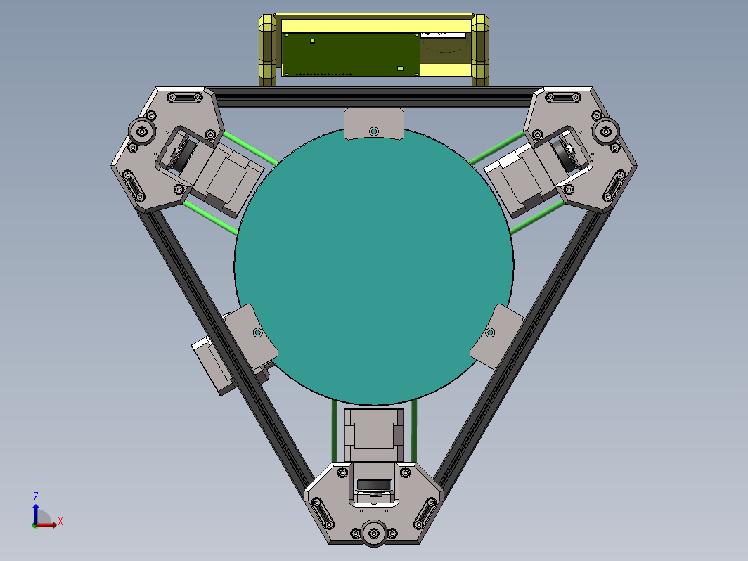 链式输送线蜘蛛Delta机械手